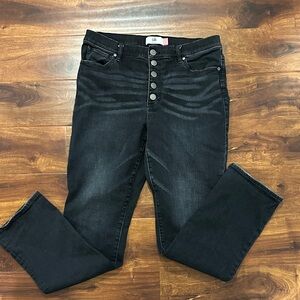 Cabi Women's Dark High Rise Jeans with stretch